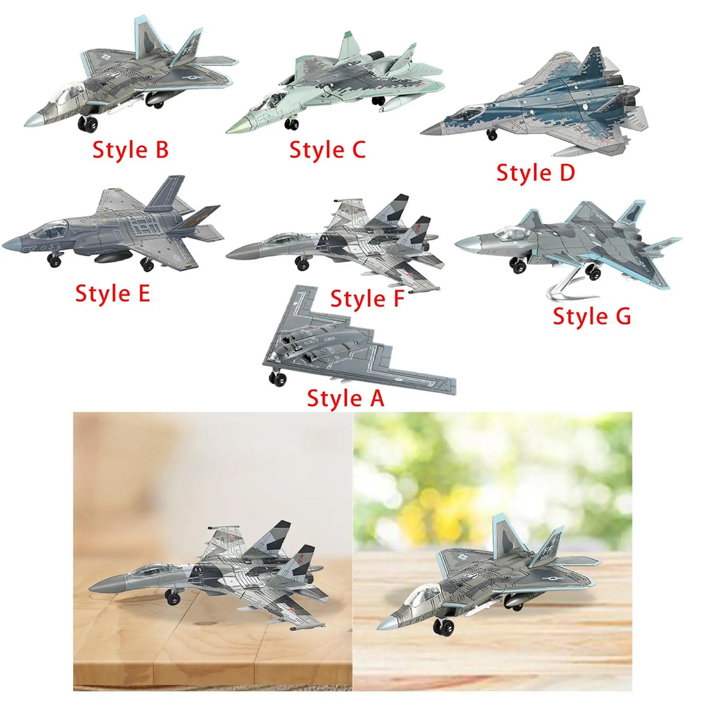 Fighter Plane Model Ornament