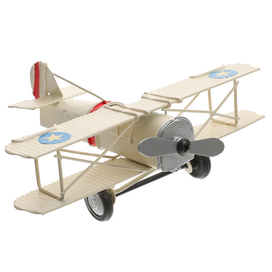 Vintage Metal Airplane Model